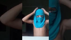 Как сделать маску из майки