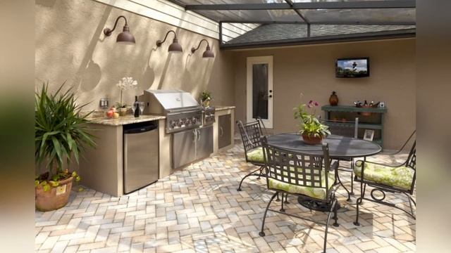 Летние кухни и беседки с барбекю и мангалом. Идеи для дачи и участка смотреть онлайн