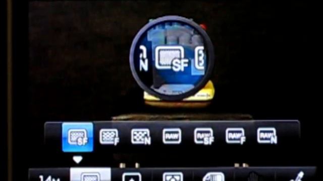 Режимы съемки и контроля по дисплею, настройки камеры.