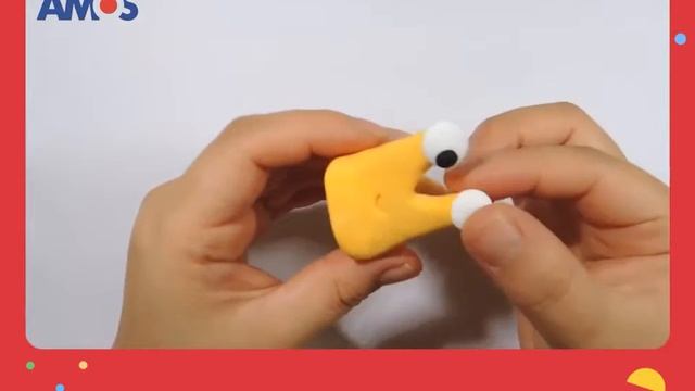 Как сделать улитку из массы для лепки Amos? смотреть онлайн