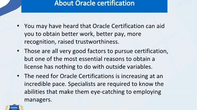 Oracle certification - Which Oracle certification is best? смотреть онлайн