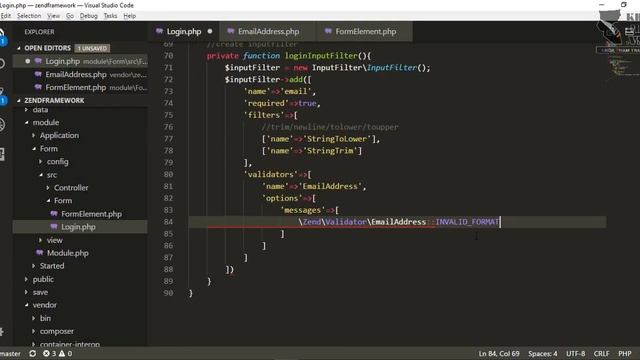 Bài 46 - Filter and Validate data sử dụng zend inputfilter - Phần 2 смотреть онлайн