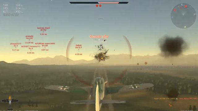 Fw 190 War Thunder 01 смотреть онлайн