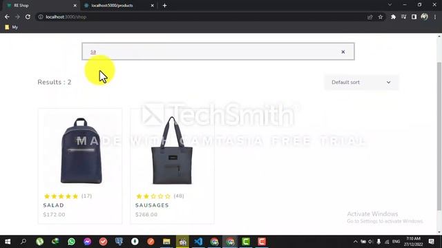 React Shopping Cart With Context API смотреть онлайн
