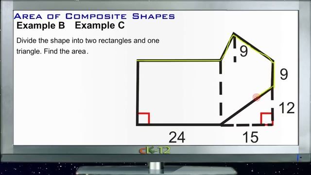 Area of Composite Shapes: Examples (Basic Geometry Concepts) смотреть онлайн