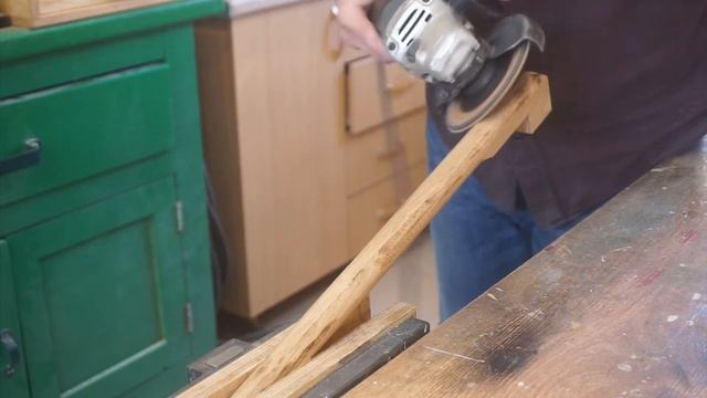 Деревянная ручка для плиты / Wooden handle for a plate смотреть онлайн