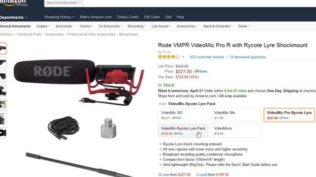 GREAT DEALS!!! Rode Video Mic GO (Casey Niestat uses Rode Video Mics!) смотреть онлайн