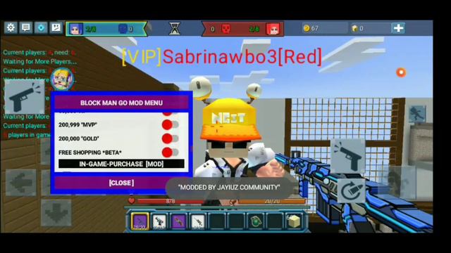🔥BLOCK MAN GO ||2.9.1|| MOD MENU BY JAYIUZ [UPDATE🔥] смотреть онлайн