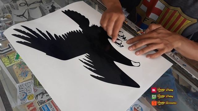 STIKER ELANG STIKER PINTU MOBIL STIKER CUTTING BAHAN ORACAL смотреть онлайн