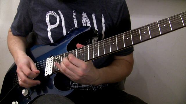 Steve Vai - "Ladies' Nite in Buffalo" solo cover смотреть онлайн