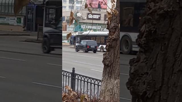 Троллейбус №409 Омск, маршрут №7. смотреть онлайн