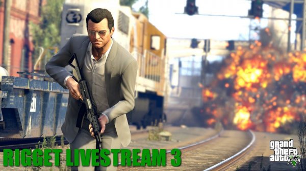 RiGget Играет в GTA V (PS4) Часть 3