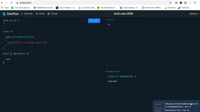 Dart INTERFACE - OOPS Concept with Example | Dart Programming for Beginners смотреть онлайн