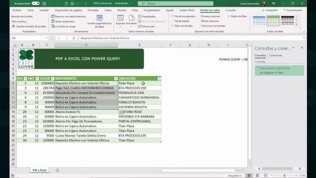 ¿Sabes cómo usar archivos PDF en Excel? смотреть онлайн