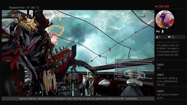Lunakore Game Collector Helping Players - Warframe MR.24 - October 12th 2017 смотреть онлайн