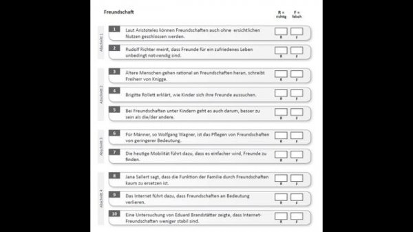 ÖSD Zertifikat B2: Hören Übungssatz 3 Aufgabe 1 mit Lösungen
