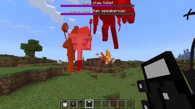 Skibidi Toilet ADDON UPDATE in Minecraft PE смотреть онлайн