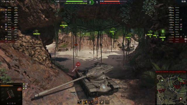 Хороший бой на т77. тест танка Т77.