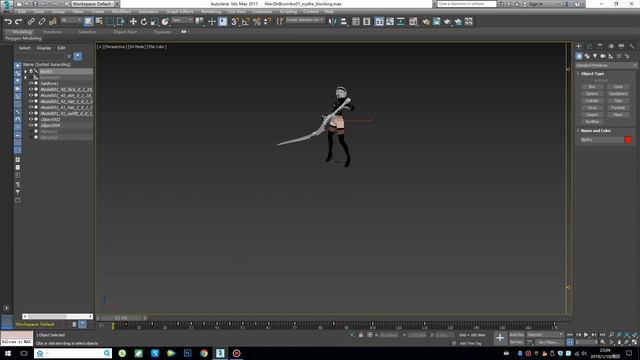 2B First Hit Of Scythe 5 Hit Light Comboes 6hours Quick Animating