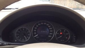 Mercedes E class w211. Как измерить уровень масла в двигателе Mercedes E class w211 от  /AEYTV