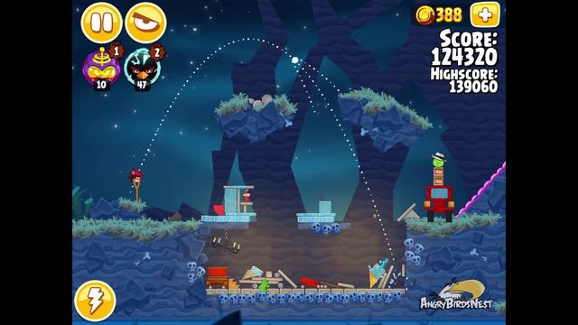 Angry Birds Seasons Invasion of the Egg Snatchers 1-10 Walkthrough 3 Star смотреть онлайн