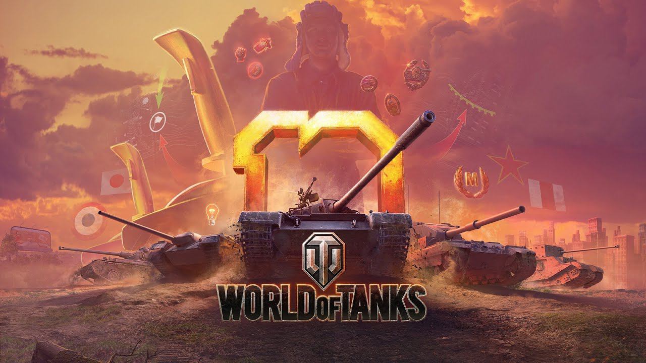World of Tanks (Мир танков) - 10 лет в строю, а толком и не играл... смотреть онлайн