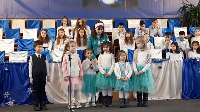 Стихотворение о Рождестве, младшая группа воскресной школы, 10.01.2021 смотреть онлайн