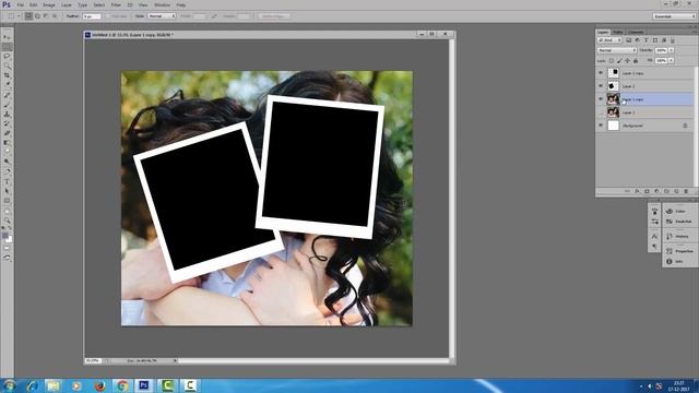 Photoshop Tutorials Create A Polaroid Photo Montage Photoshop Pixel