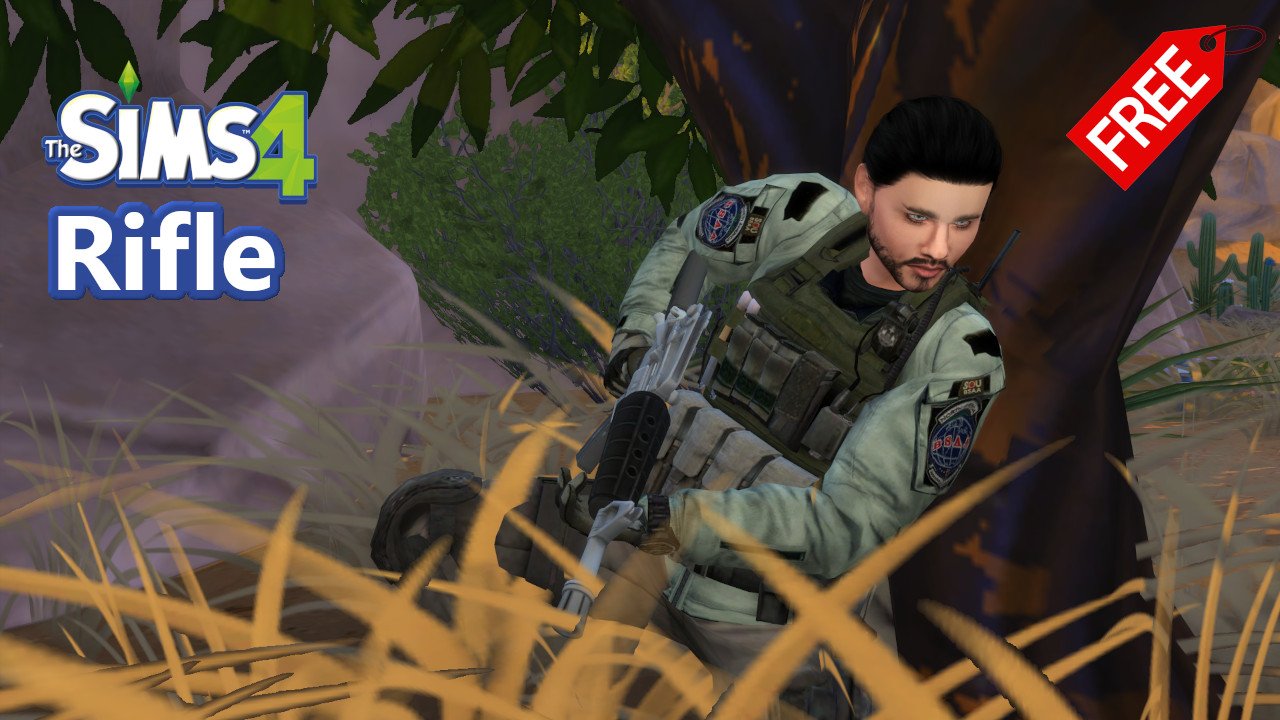 The Sims 4 Rifle Animations - Free Download смотреть онлайн