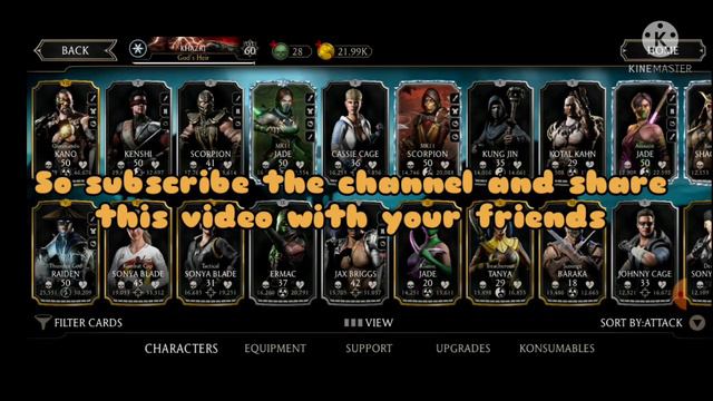Mk Mobile Free Account || Mortal Kombat Maxed Accpunt Free || READ DESCRIPTION | #mkmobile #giveawa