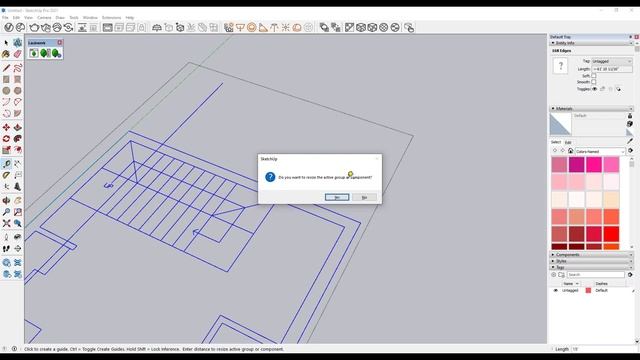 How to Resize SketchUp file in correct scale смотреть онлайн