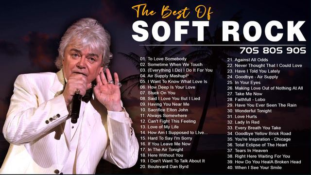 Eric clapton ,Phil Collins, Air Supply, Bee Gees, Chicago, Rod Stewart Best Soft Rock 70s,80s,90s смотреть онлайн