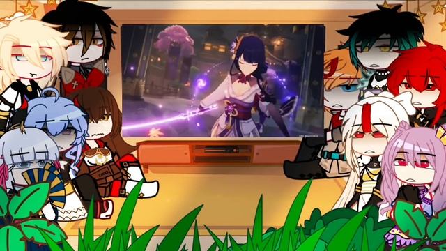 Genshin impact react to inazuma cutscenes || part 3/? || смотреть онлайн