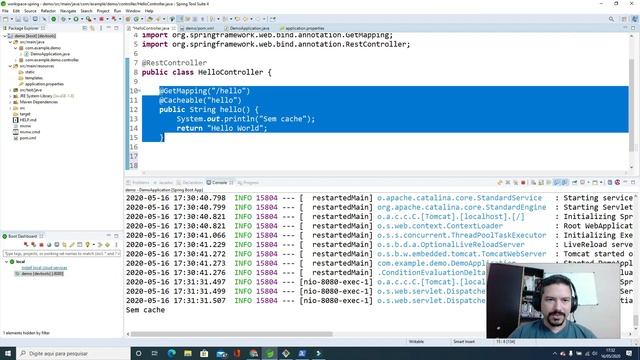 Spring Boot Cache Fácil e Rápido! Com Redis! смотреть онлайн