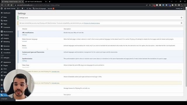 Elementor Multi Language website - Using Polylang and Elementor смотреть онлайн