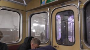 Метровагоны 81-718/719 в Харькове, звуки ТИСУ