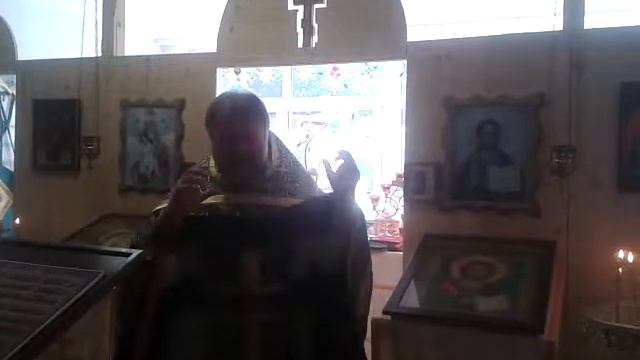 О. Михаил Рар. Проповедь 30.07.2017. смотреть онлайн