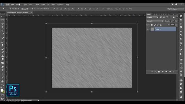 Make a rain brush in Photoshop смотреть онлайн