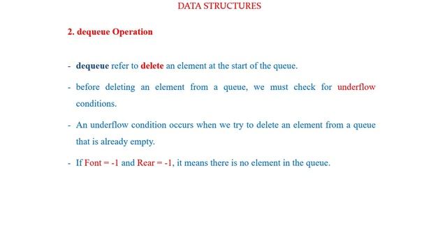 QUEUE: Overview, ENQUEUE,and DEQUEUE | Data Structure | عربي | English Slide смотреть онлайн