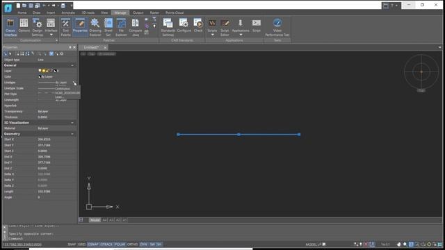 NanoCAD How To Change Line Type смотреть онлайн