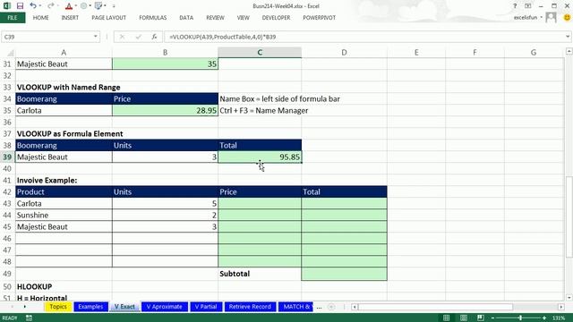 Highline Excel 2013 Class Video 18: VLOOKUP Function 20 Examples, VLOOKUP Formula, Excel VLOOKUP смотреть онлайн