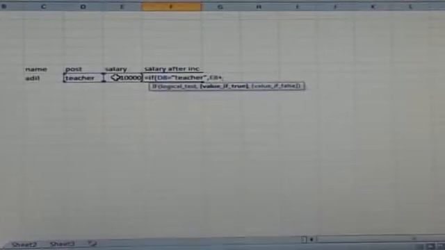 MS Excel If formula смотреть онлайн