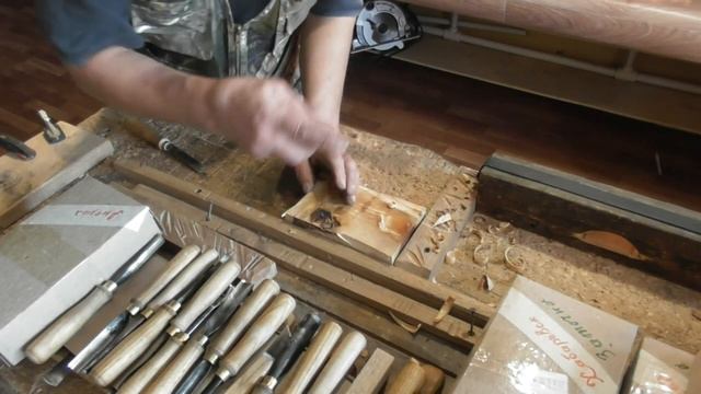 Woodcarving  Резьба по дереву  Обзор Стамески