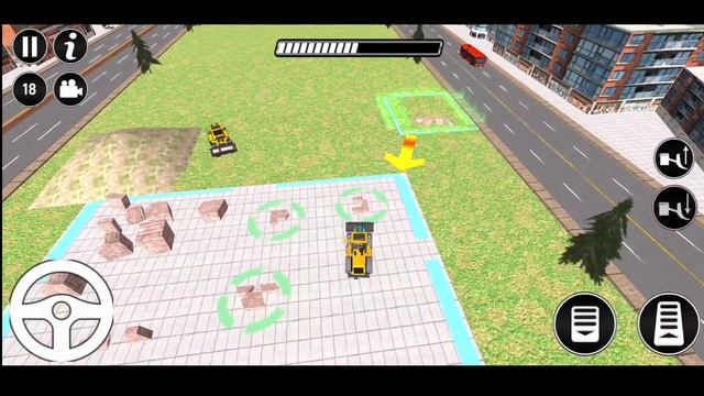 City construction simulator, Road construction game. New Road construction truck jcb game. Forklift смотреть онлайн
