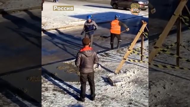 Строительство дорог в России и США смотреть онлайн