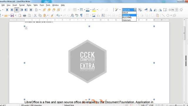 Image Toolbar in Libreoffice Writer Part 2 ।। लिब्रे ऑफिस राइटर में इमेज टूलबार क्या है? Class-30 смотреть онлайн