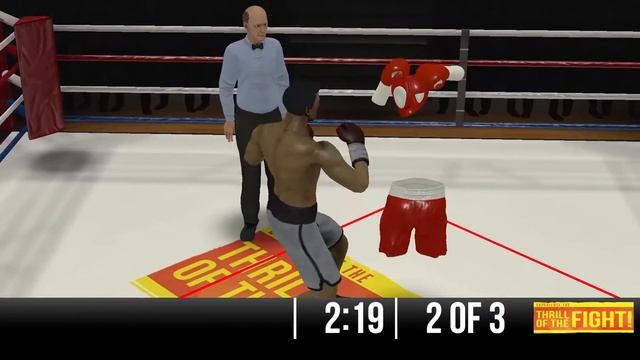Former Collegiate Boxer Plays THRILL OF THE FIGHT (Outclassed - Spider) смотреть онлайн