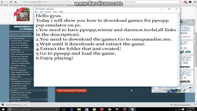 How to download free full games for PPSSPP psp emulator in PC смотреть онлайн