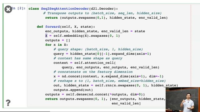 L24/4 Seq2sen with Attention in Python смотреть онлайн