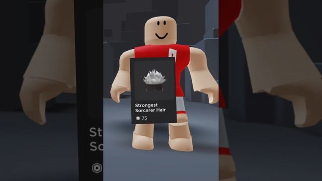 How to make Satoru Gojo | Jujutsu Kaisen 0 | Roblox #shorts смотреть онлайн